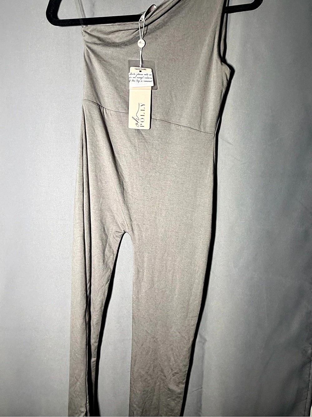 Oh Polly Gray Jumpsuit Size 6 NWT - Picture 2 of 4